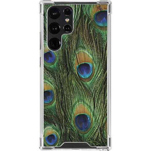 Peacock Galaxy S24 Ultra Clear Case