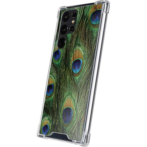 Peacock Galaxy S24 Ultra Clear Case
