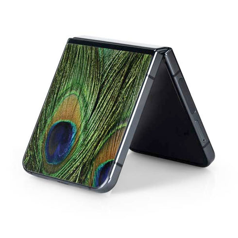 Peacock Galaxy Z Flip5 5G Skin