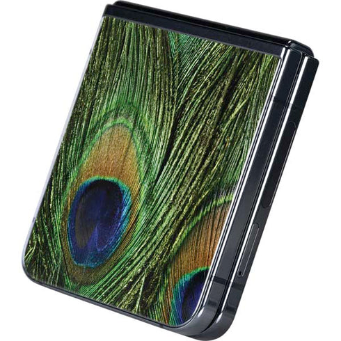 Peacock Galaxy Z Flip5 5G Skin