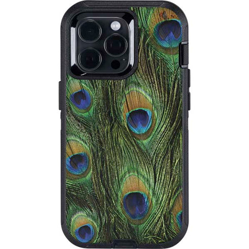 Peacock Otterbox Defender iPhone Skin