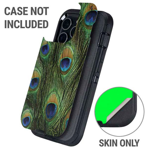 Peacock Otterbox Defender iPhone Skin