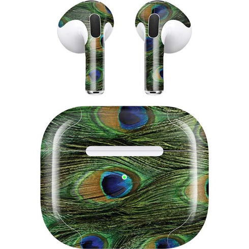 Peacock Animal Print Apple AirPods (3rd Gen 2021) Skin