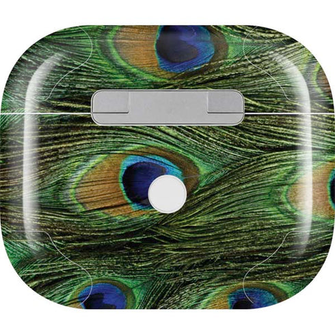 Peacock Animal Print Apple AirPods (3rd Gen 2021) Skin