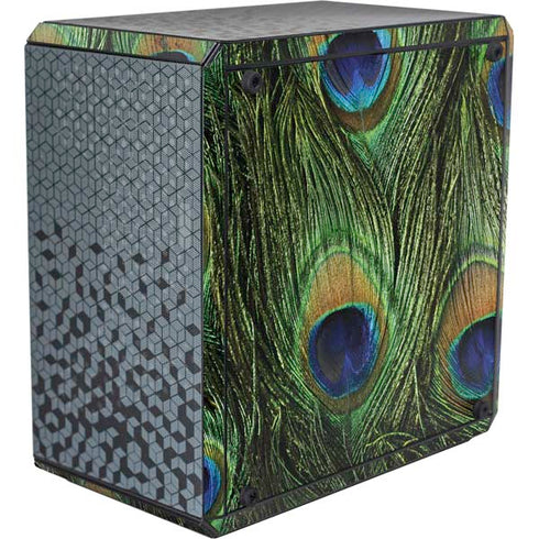 Peacock Animal Print Cooler Master MasterBox Q300L Mini Tower Skin
