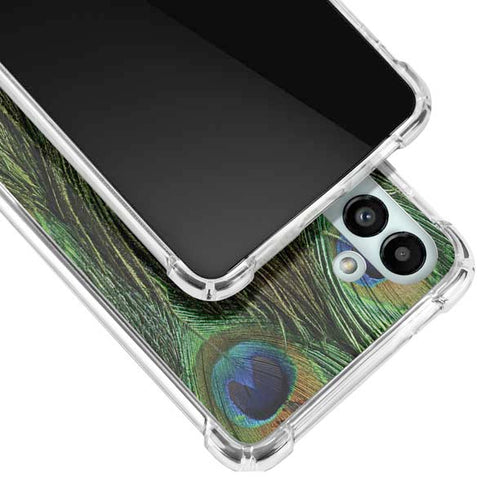 Peacock Animal Print Galaxy A13 5G Clear Case