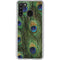 Peacock Animal Print Galaxy A21 Clear Case