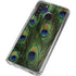 Peacock Animal Print Galaxy A21 Clear Case