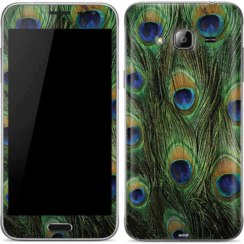Peacock Animal Print Galaxy J3 Skin