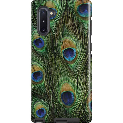 Peacock Animal Print Galaxy Note 10 Pro Case