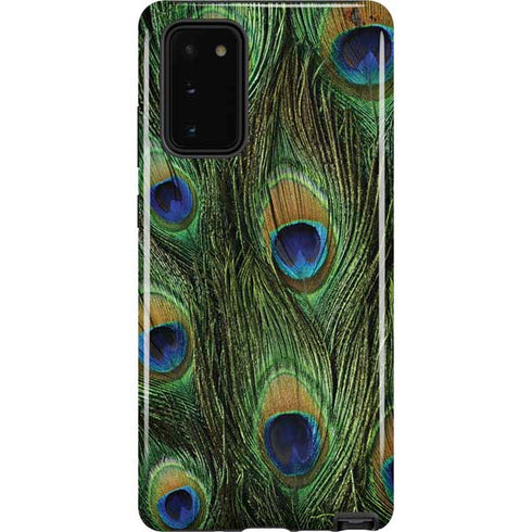 Peacock Animal Print Galaxy Note20 5G Pro Case