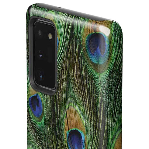 Peacock Animal Print Galaxy Note20 5G Pro Case