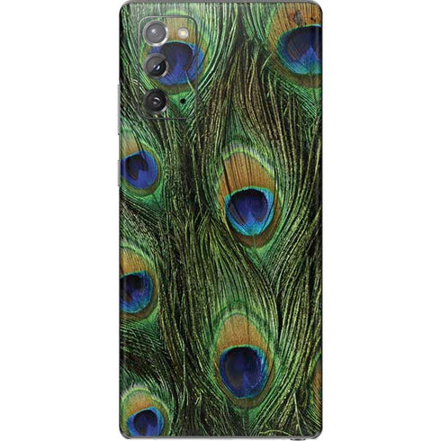 Peacock Animal Print Galaxy Note20 5G Skin
