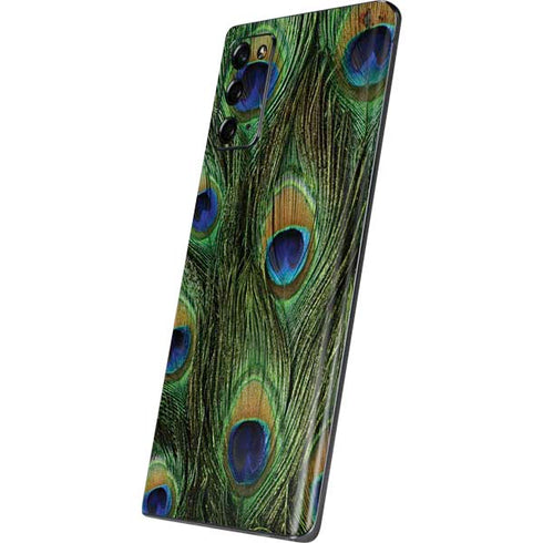Peacock Animal Print Galaxy Note20 5G Skin