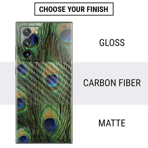 Peacock Animal Print Galaxy Note20 Ultra 5G Skin