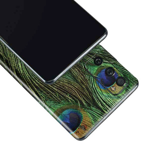 Peacock Animal Print Galaxy S20 Fan Edition Skin