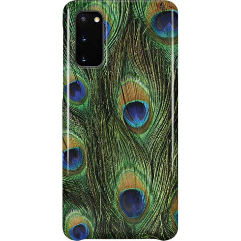 Peacock Animal Print Galaxy S20 Lite Case