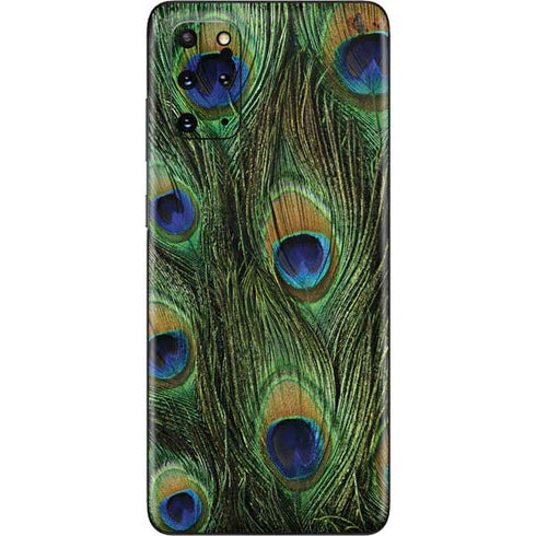 Peacock Animal Print Galaxy S20 Plus Skin
