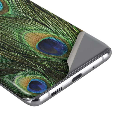 Peacock Animal Print Galaxy S20 Plus Skin