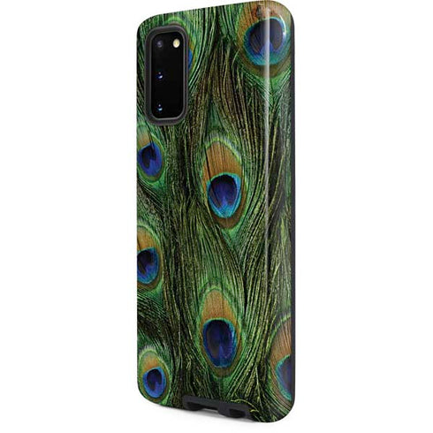 Peacock Animal Print Galaxy S20 Pro Case