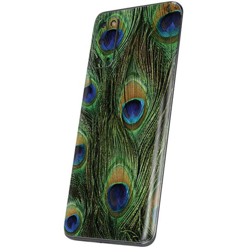 Peacock Animal Print Galaxy S20 Skin
