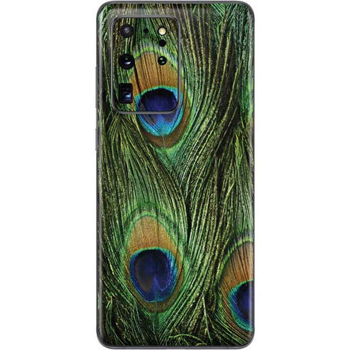 Peacock Animal Print Galaxy S20 Ultra 5G Skin