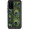 Peacock Animal Print Galaxy S20 Waterproof Case