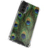 Peacock Animal Print Galaxy S21 5G Clear Case