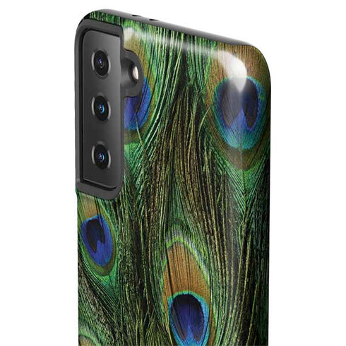 Peacock Animal Print Galaxy S21 Plus 5G Pro Case