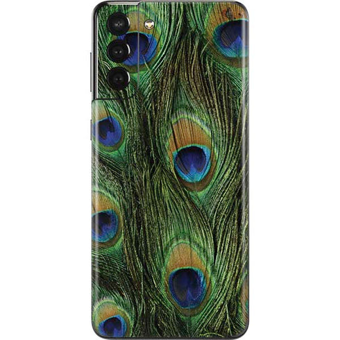 Peacock Animal Print Galaxy S21 Plus 5G Skin