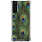 Peacock Animal Print Galaxy S22 Plus Clear Case