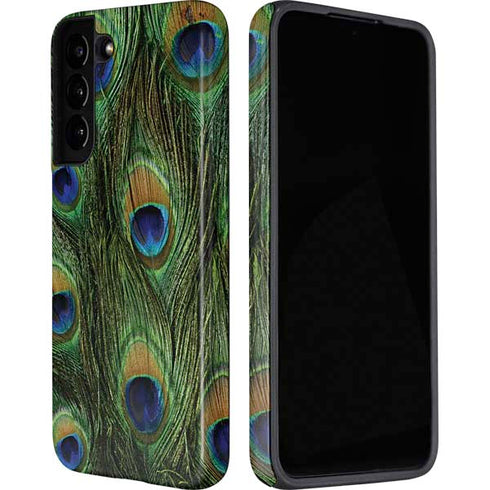 Peacock Animal Print Galaxy S22 Plus Pro Case