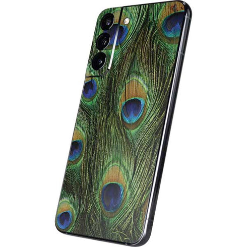 Peacock Animal Print Galaxy S22 Plus Skin