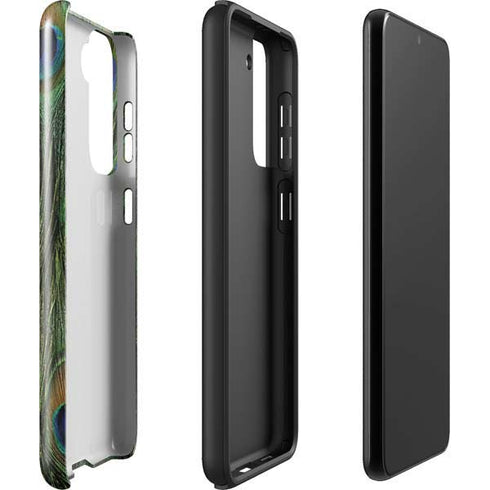 Peacock Animal Print Galaxy S22 Pro Case