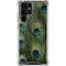 Peacock Animal Print Galaxy S22 Ultra Clear Case