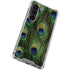 Peacock Animal Print Galaxy S23 Clear Case