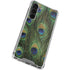 Peacock Animal Print Galaxy S23 Plus Clear Case