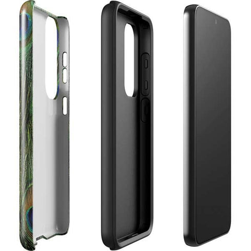 Peacock Animal Print Galaxy S23 Plus Pro Case