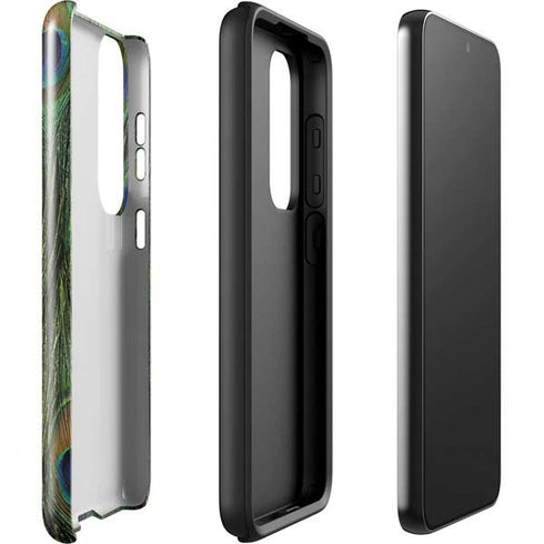 Peacock Animal Print Galaxy S23 Pro Case
