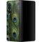 Peacock Animal Print Galaxy Z Fold3 5G Skin