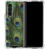 Peacock Animal Print Galaxy Z Fold4 5G Clear Case