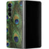 Peacock Animal Print Galaxy Z Fold4 5G Skin