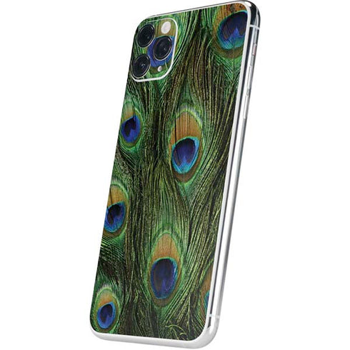 Peacock Animal Print iPhone 11 Pro Max Skin