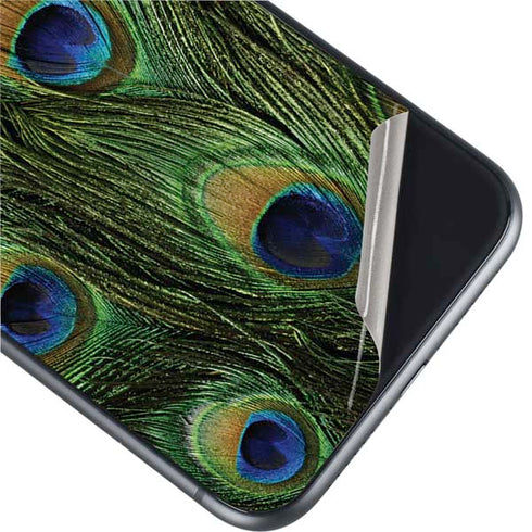 Peacock Animal Print iPhone 11 Skin