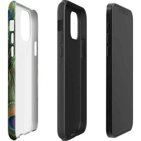Peacock Animal Print iPhone 12 Impact Case