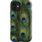 Peacock Animal Print iPhone 12 Mini Impact Case