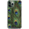 Peacock Animal Print iPhone 12 Pro Clear Case