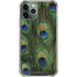Peacock Animal Print iPhone 12 Pro Clear Case