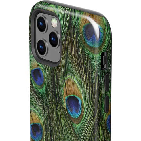 Peacock Animal Print iPhone 12 Pro Impact Case