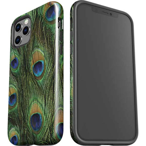 Peacock Animal Print iPhone 12 Pro Impact Case